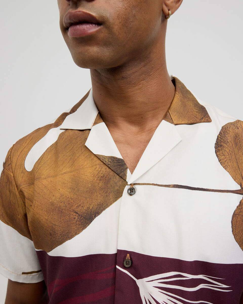Fossil Floral Short Sleeve Shirt, Multi, hi-res